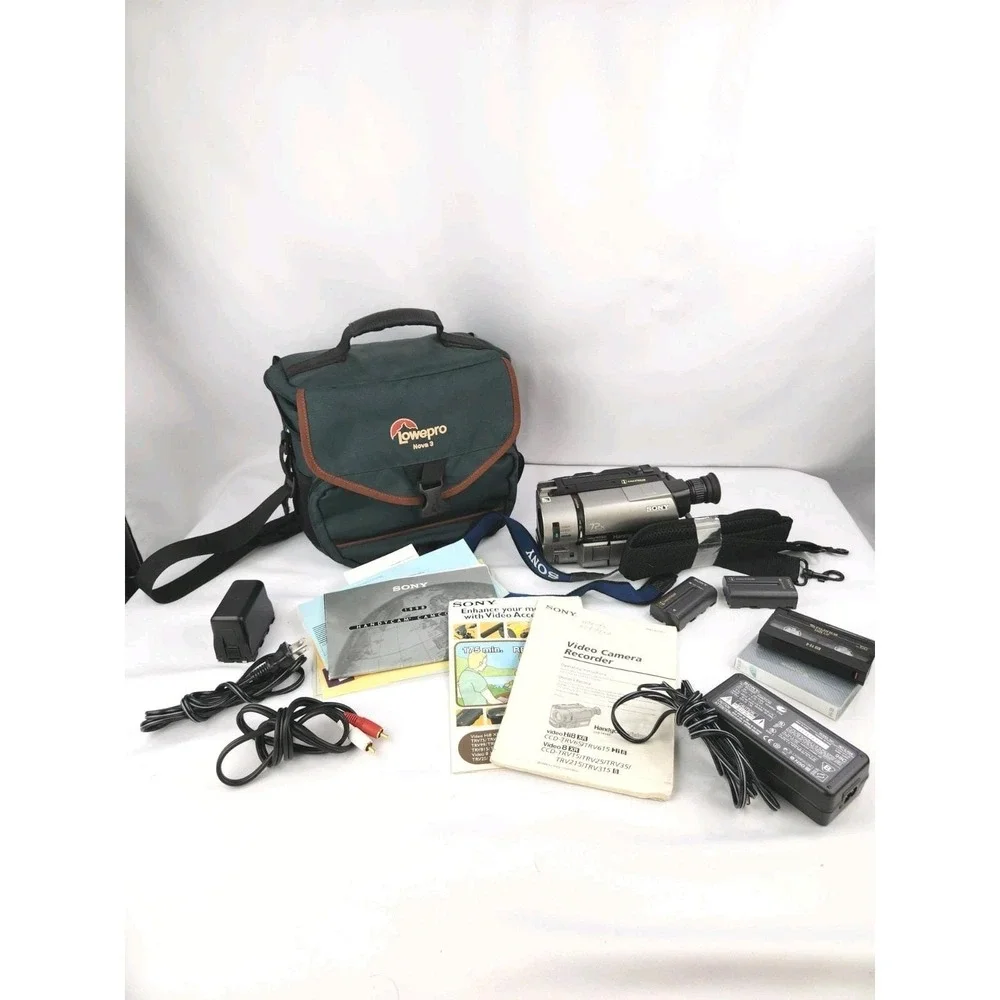 Sony Handycam CCD-TRV65 Hi8 Camcorder w/ Nightshot Camera Tested VIDEO